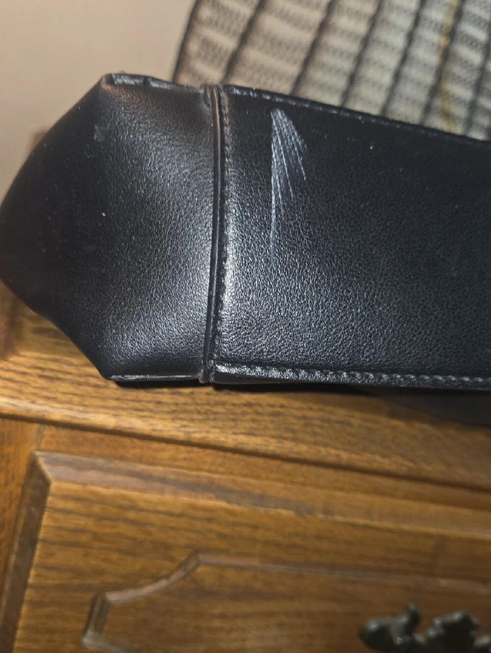 Classic Black Tote Bag - Sleek Everyday Handbag